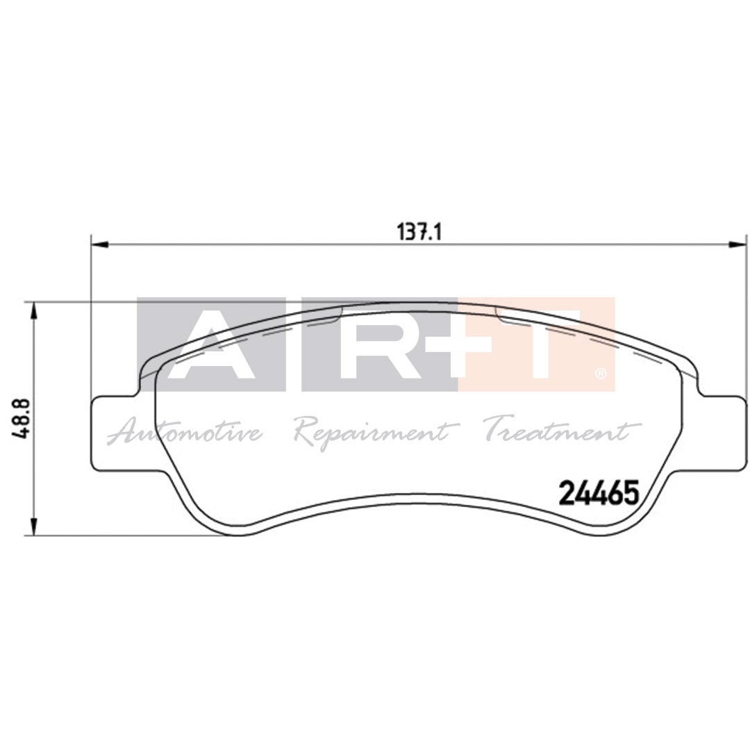 FİAT BALATA DUCATO (06-) PEUGEOT BOXER (06-) ARKA ,4253.60