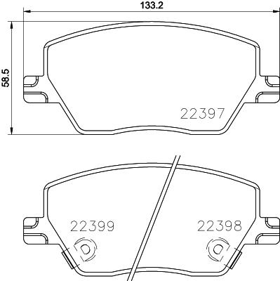 FİAT BALATA EGEA SEDAN EGEA HATCHBACK STATİON ÖN ,77367628