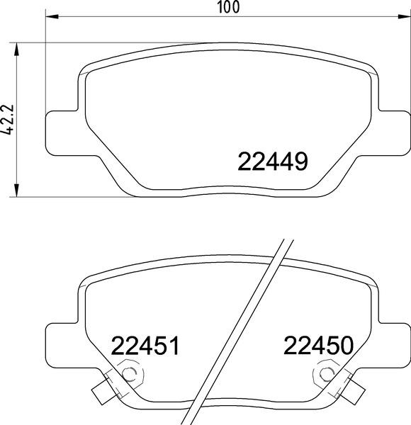 FİAT BALATA EGEA SEDAN 356 EGEA HATCHBACK 357 ARKA ,77367717