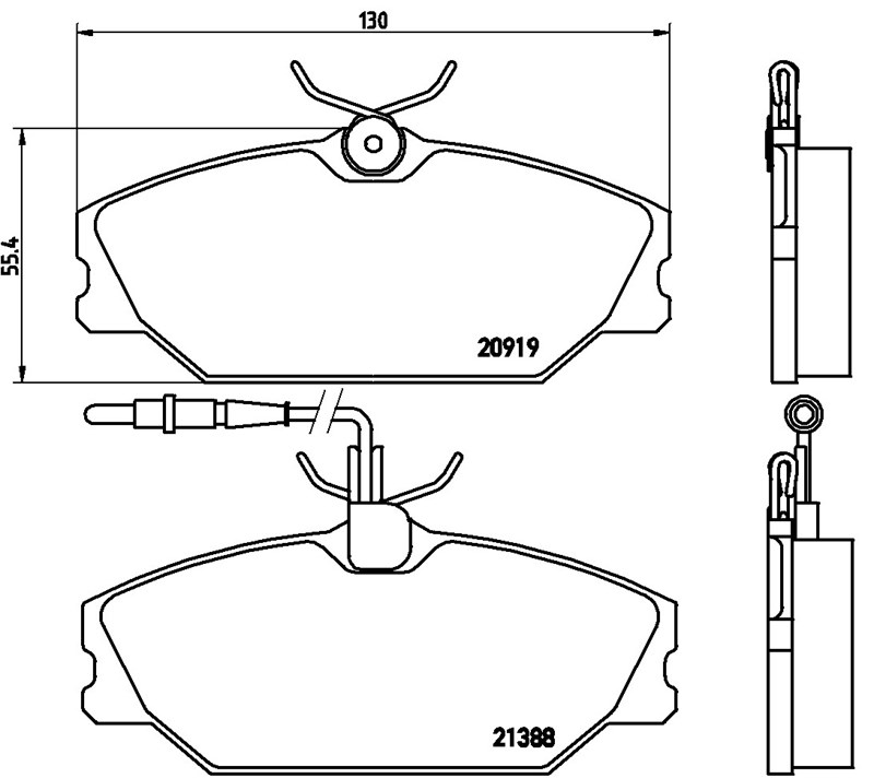 RENAULT BALATA LAGUNA; SAFRANE;SCENİC 2.0 ÖN ,7701202050