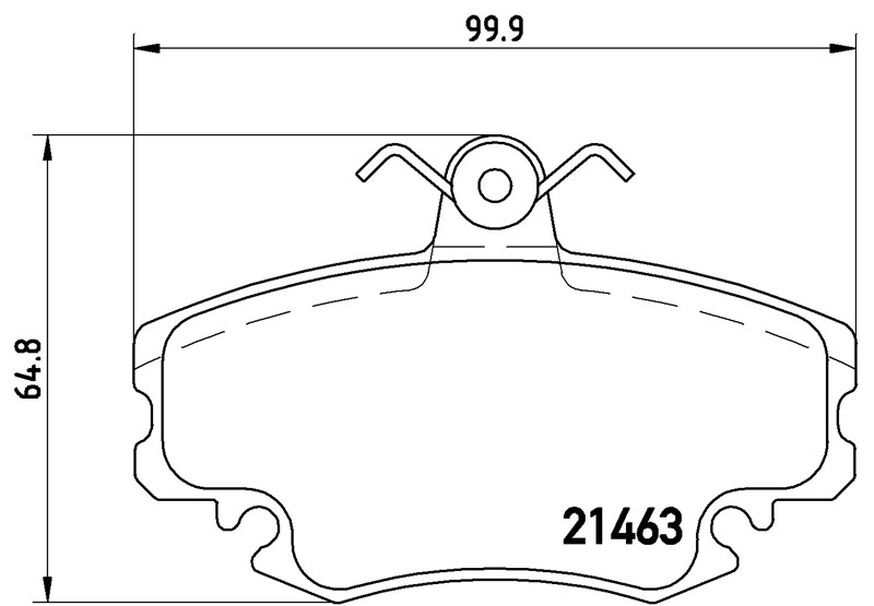 RENAULT BALATA CLİO II CLİO SYMBOL LOGAN CLİO ÖN ,410602192R