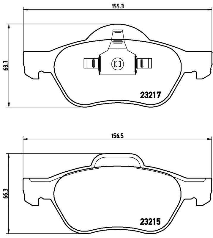 RENAULT BALATA LAGUNA II-III (01-) (07-) LAGUNA ÖN ,7701206598