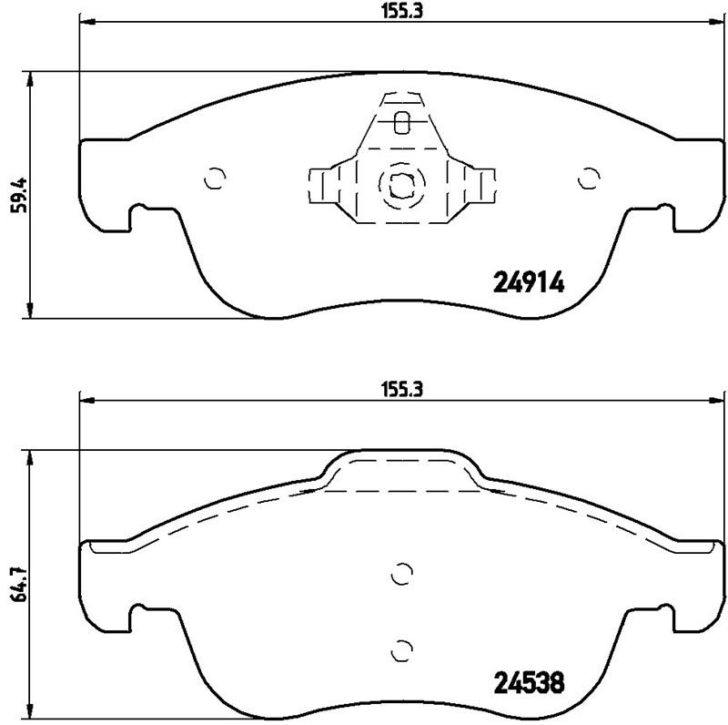 RENAULT BALATA CAPTUR; FLUENCE; MEGANE III ÖN,440603905R