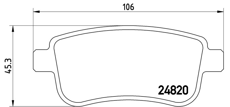 RENAULT BALATA CLİO (19-) FLUENCE (10-) MEGAN ARKA ,440601416R