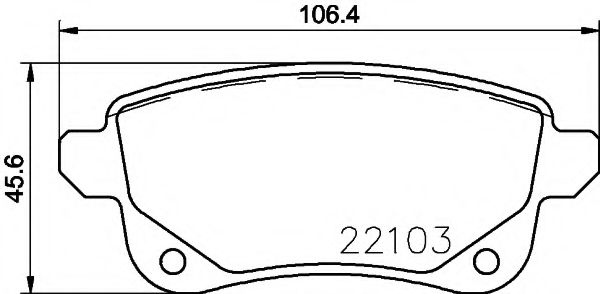 RENAULT BALATA MEGANE IV GRAND SCENİCTALİSMAN ARKA ,440608235R