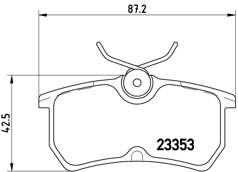 FORD BALATA FOCUS I 1998-05 ARKA     ,98AB2M008BA