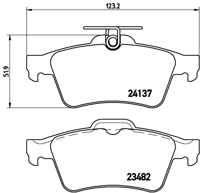 FORD BALATA C-MAX (03-07) C-MAX (07-) FOCUS ARKA   ,MEAV61 2M008 AA