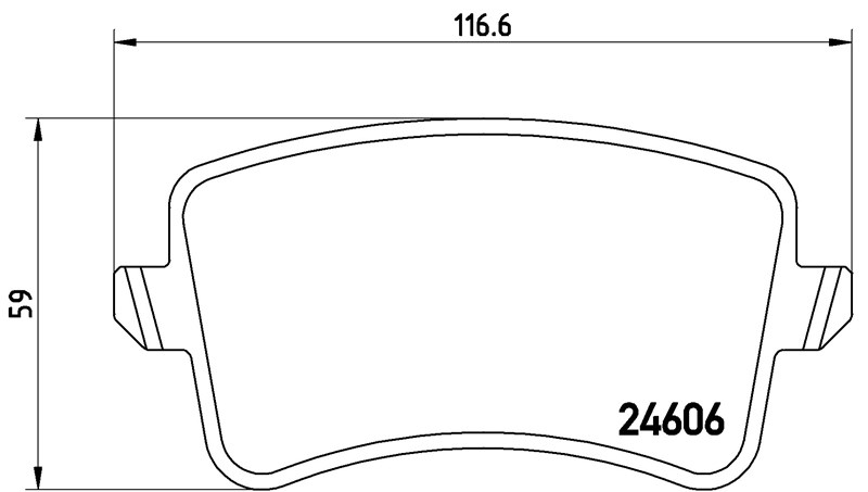 AUDİ BALATA A4 8K2,B8;1.8 TFSI, 2.0 TFSI,2007-ARKA  ,8K0698451