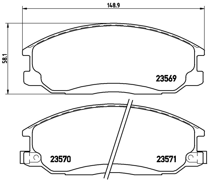 HYUNDAİ BALATA SANTA FE (01-06) H-1 STAREX 45475   ,58101,26A10