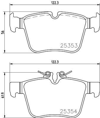 MERCEDES BALATA C-SERİSİ (W205)(C205)(A205)ARKA       ,A0004203602