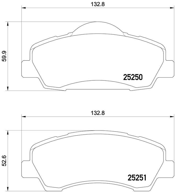 CİTROEN BALATA C-ELYSEE (12-) C4 CACTUS (14-) ÖN ,1608691380,1610699280