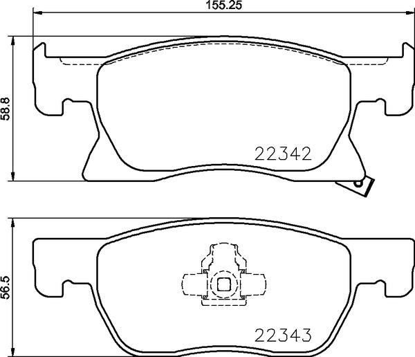 OPEL BALATA ASTRA K (B16) (15-) 15’’ ÖN ,13478300