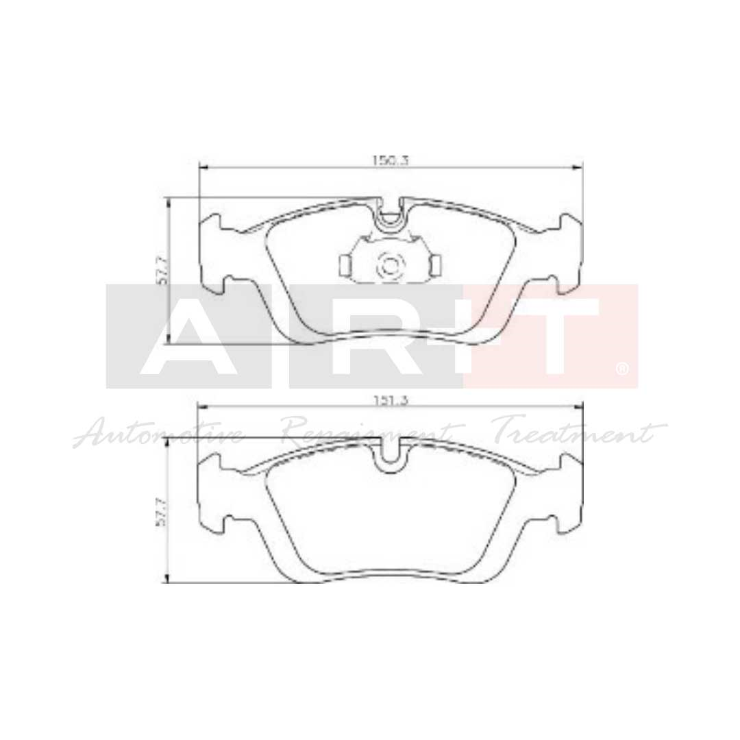 BMW BALATA E36 316 318 320 323 325 328 Z3 ÖN,34111160356