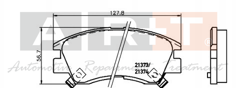 BMW BALATA F20 (11-19) F21 (11-) F23 (14-) ARKA  ,6873093,34216873093