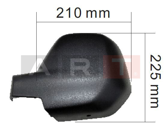 Peugeot-Citroen Partner Berlingo Kapak Geniş Tip Sağ 2008-2012,8152F7